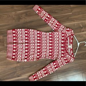 Long sleeve sweater dress